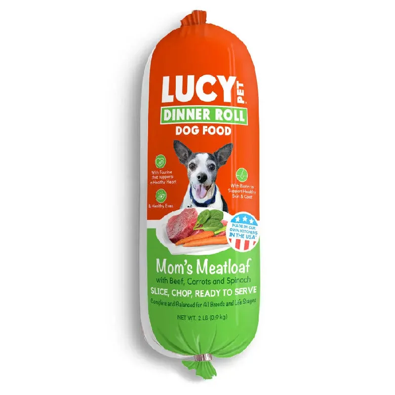 - Car dog seat beltLucy Pet Products Mom's Meatloaf Dinner Roll 2 lb