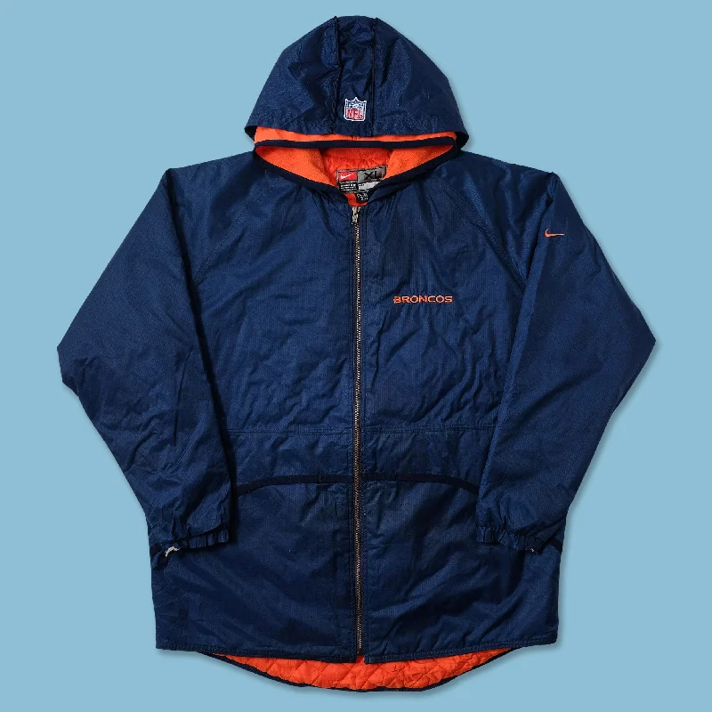 - Cat anti-jump window safety netVintage Nike Denver Broncos Padded Jacket XLarge