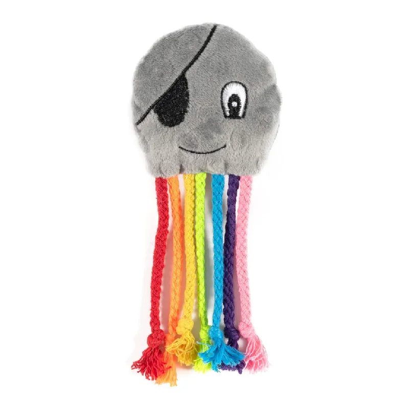 - Remote interactive pet feederPlush Octopus Dog Toy