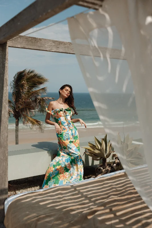 - Hamster silent running wheel to prevent chewingHarriet Off Shoulder Maxi Dress - Malta Print