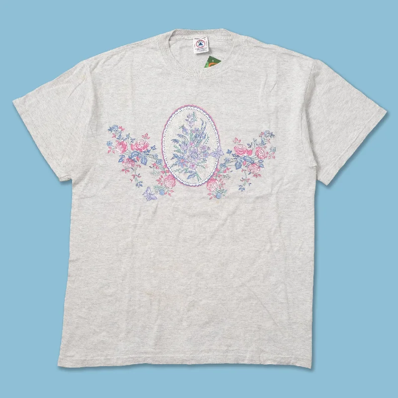 - Pet fence foldable indoorVintage Flower T-Shirt Large