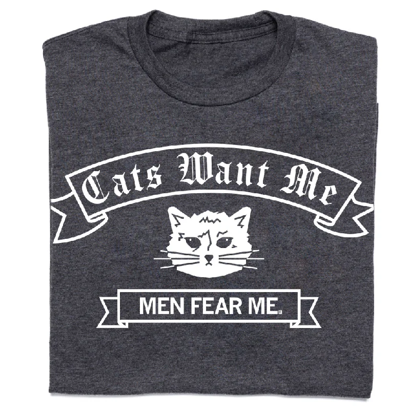 - Organic cotton dog bibsCats Want Me Men Fear Me Charcoal