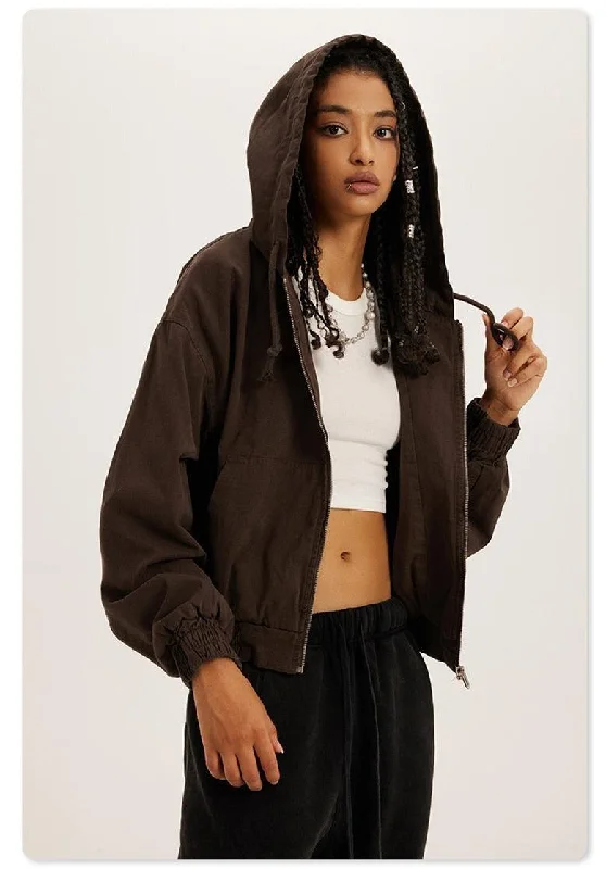 - Dog anti-slip matRetro Zip-Up Hoodie
