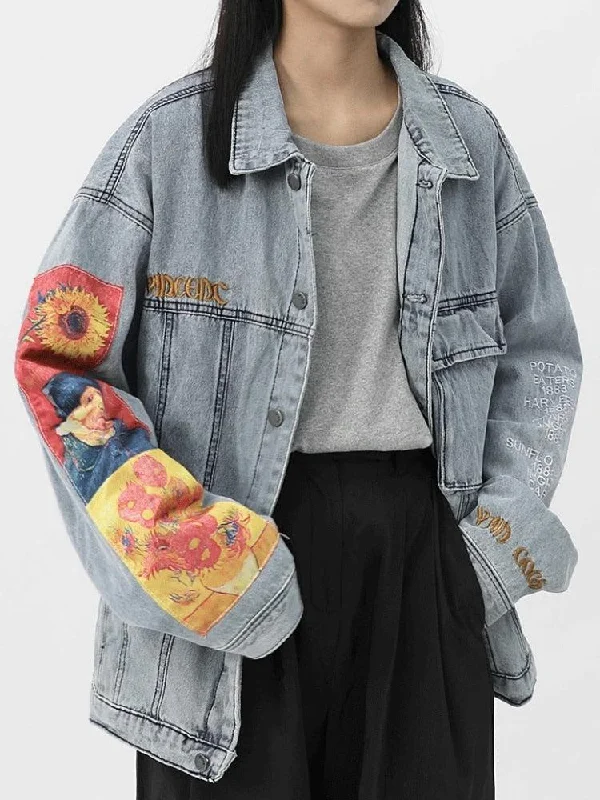 - Pet vitamin complex nutrition tabletsVincent Van Gogh Denim Jacket