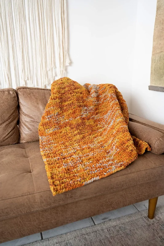 - Degradable pet feces bagWaffle Stitch Afghan (Knit)