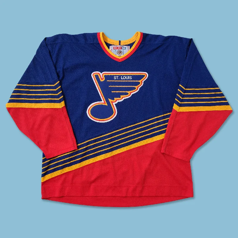  -Splash-proof food bowl AND Anti-choking slow food bowlVintage St. Louis Blues Jersey XXL