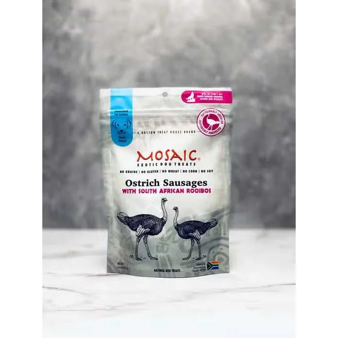 - Pet stroller can be taken on the planeMosaic South African Ostrich Sausages Infused with Rooibos Dog Treats - Pet stroller can be taken on the planeMosaic South African Ostrich Sausages Infused with Rooibos Dog Treats