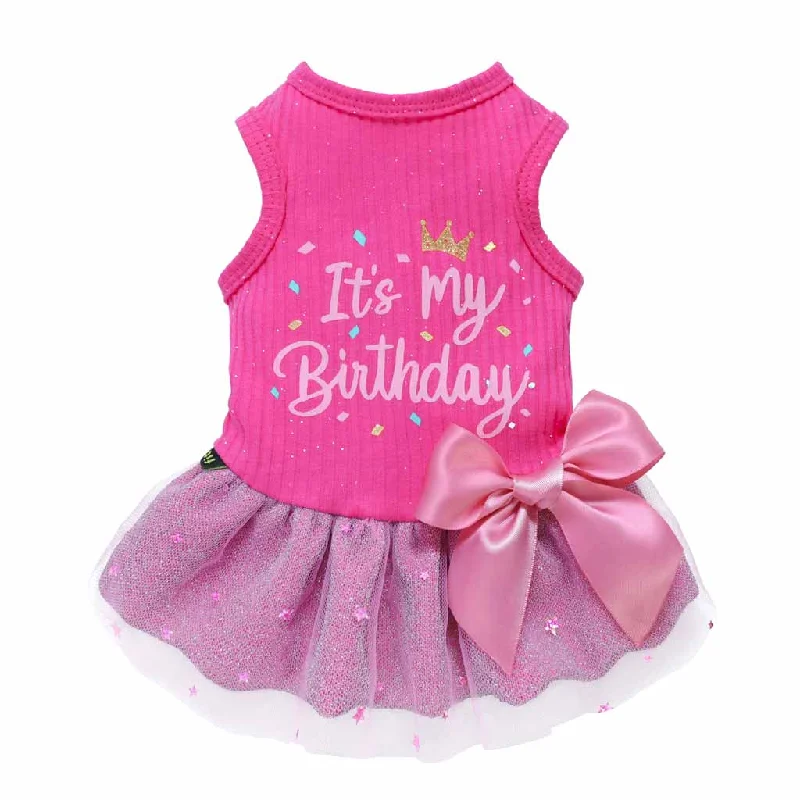 - Cat stress soothing sprayIt's My Birthday Dog Dress