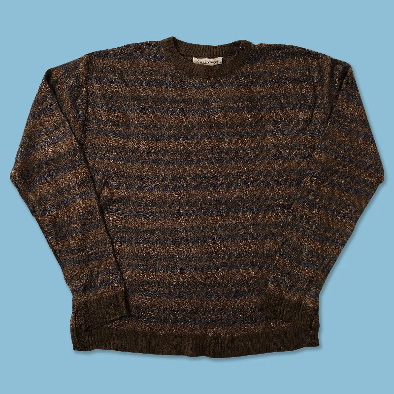 - Pet stroller can be taken on the planeVintage Knit Sweater Medium