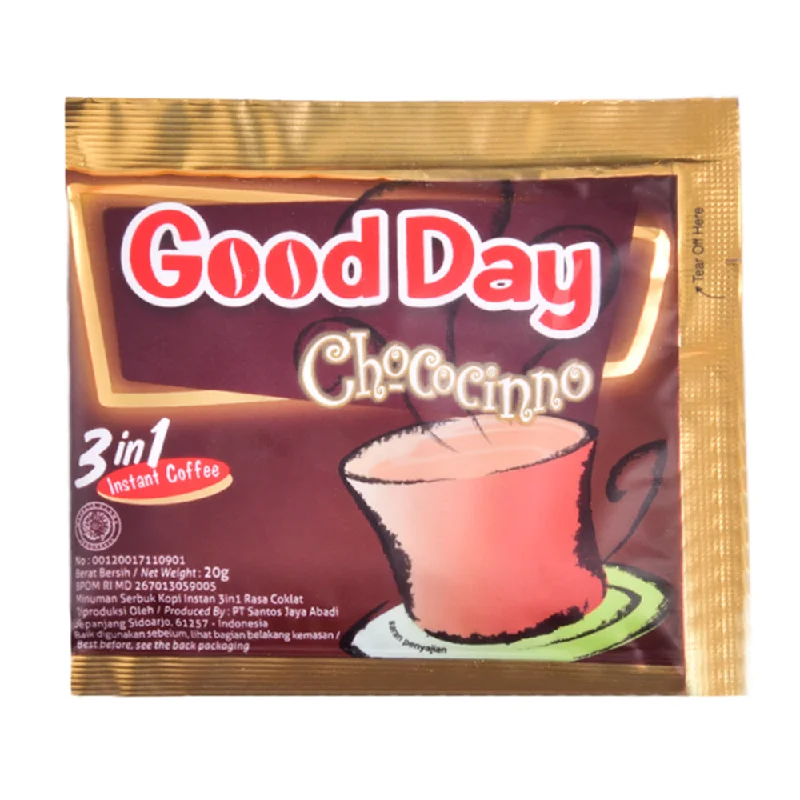 - Dog anti-slip matGOOD DAY COFFEE INSTANT CHOCOCINOO 3IN1 20 GM