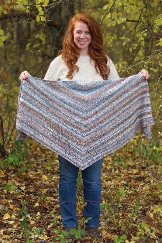 ---Crochet Kit - Harmony Lite Shawl