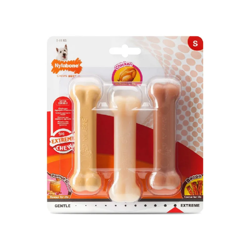 ---Nylabone Extreme Small Dog Variety Pack