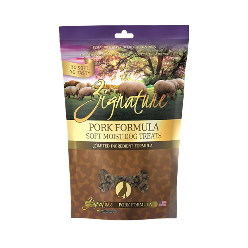 - Dog food online shopping recommendationZignature Soft & Moist Pork Dog Treats