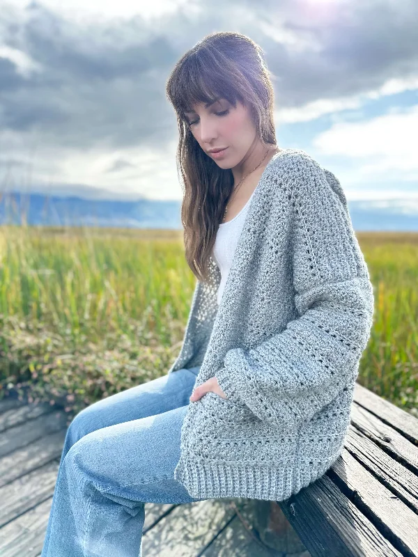- Natural latex pet mattressCrochet Kit - The Foggy Shores Cardigan