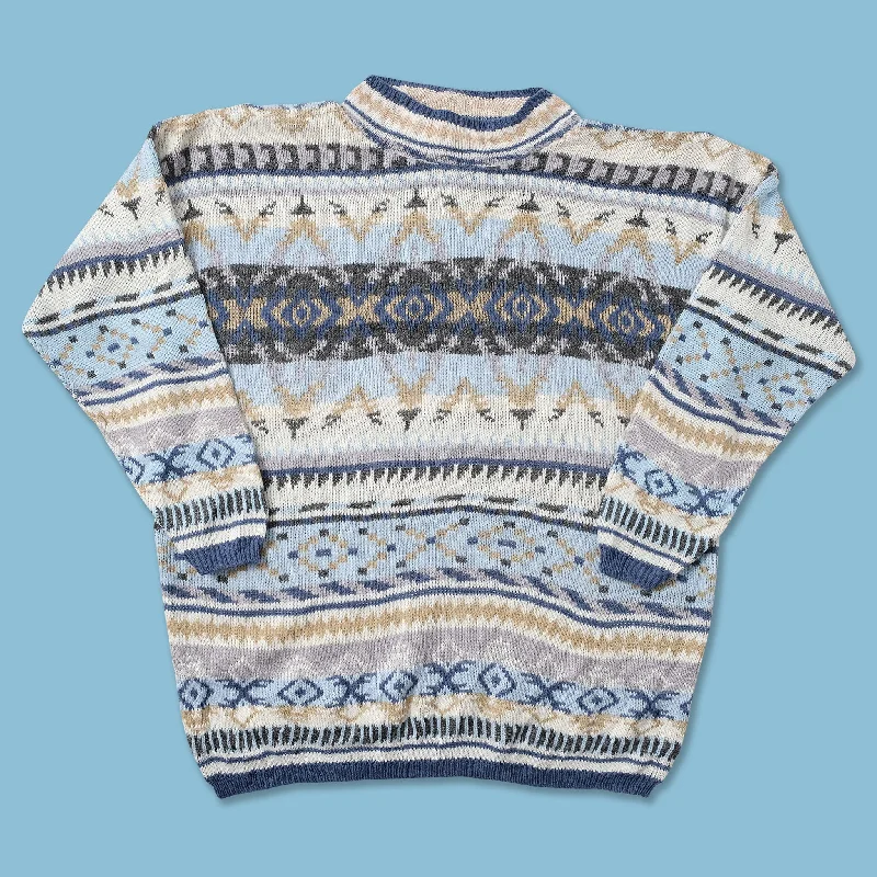 - Automatic induction pet water dispenserVintage Knit Sweater Large