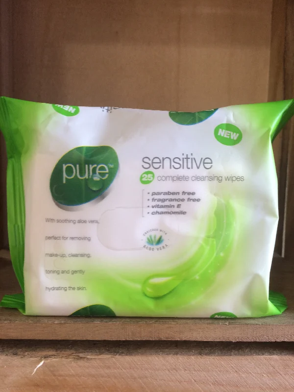 - Teething and chewing toys for puppiesPure Sensitive Wipes 25's