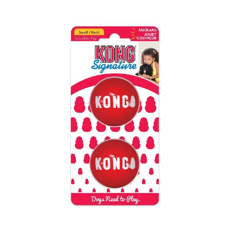  -Anti-scratch scratching board AND cat bed in oneKong Signature Ball | 2 Pack