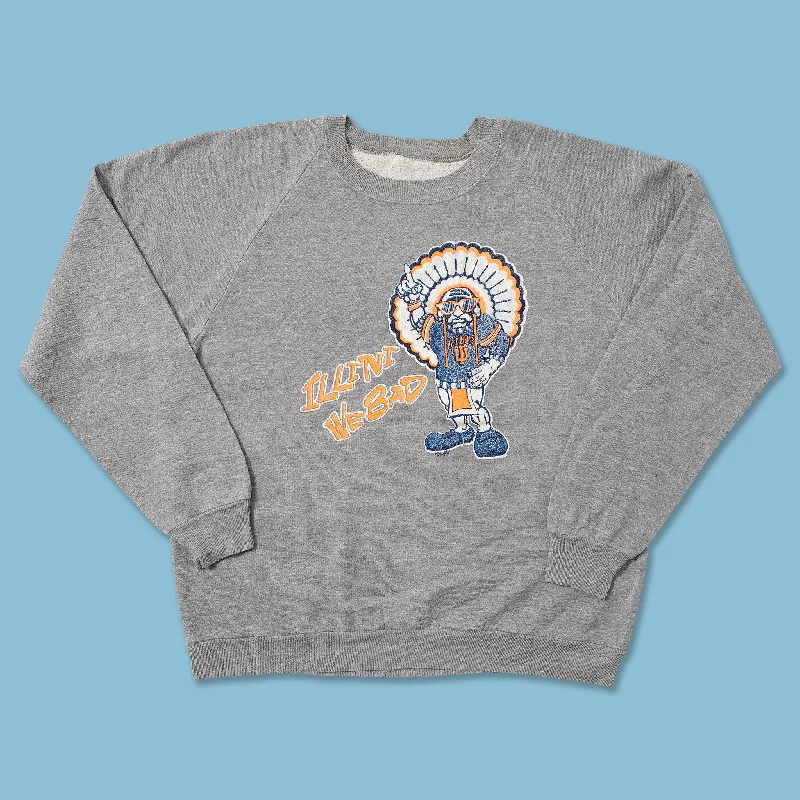- Pet stroller can be taken on the planeVintage Illinois University Sweater Medium