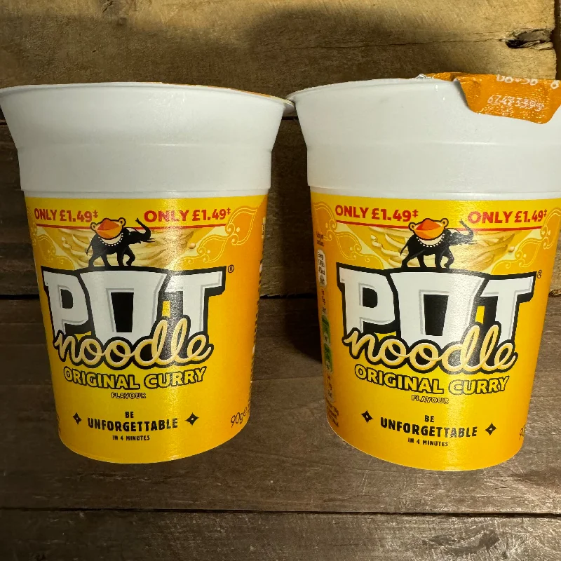 - Pregnant cat delivery room warming box2x Pot Noodle Original Curry Flavour Pots (2x90g)