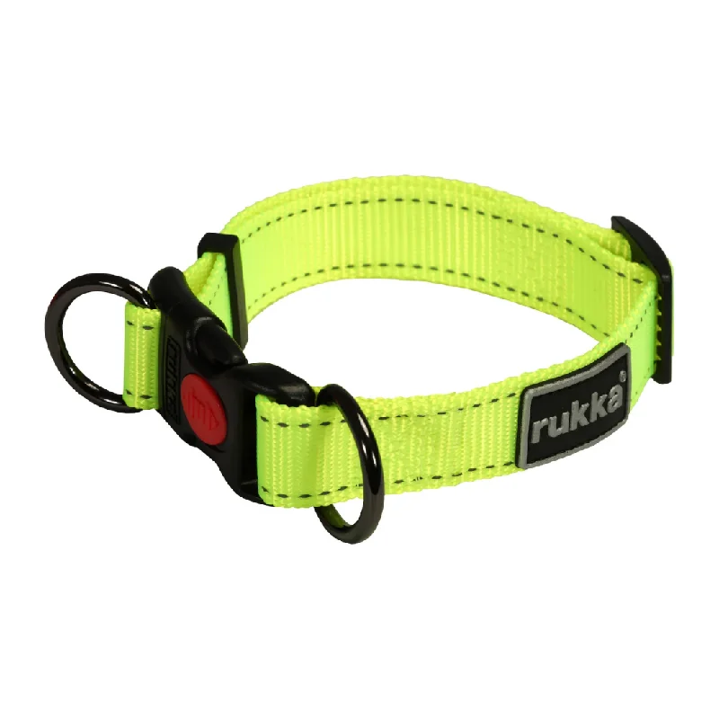 - Chinchilla cooling ice nest ceramic plateRukka Bliss Neon Yellow Collar