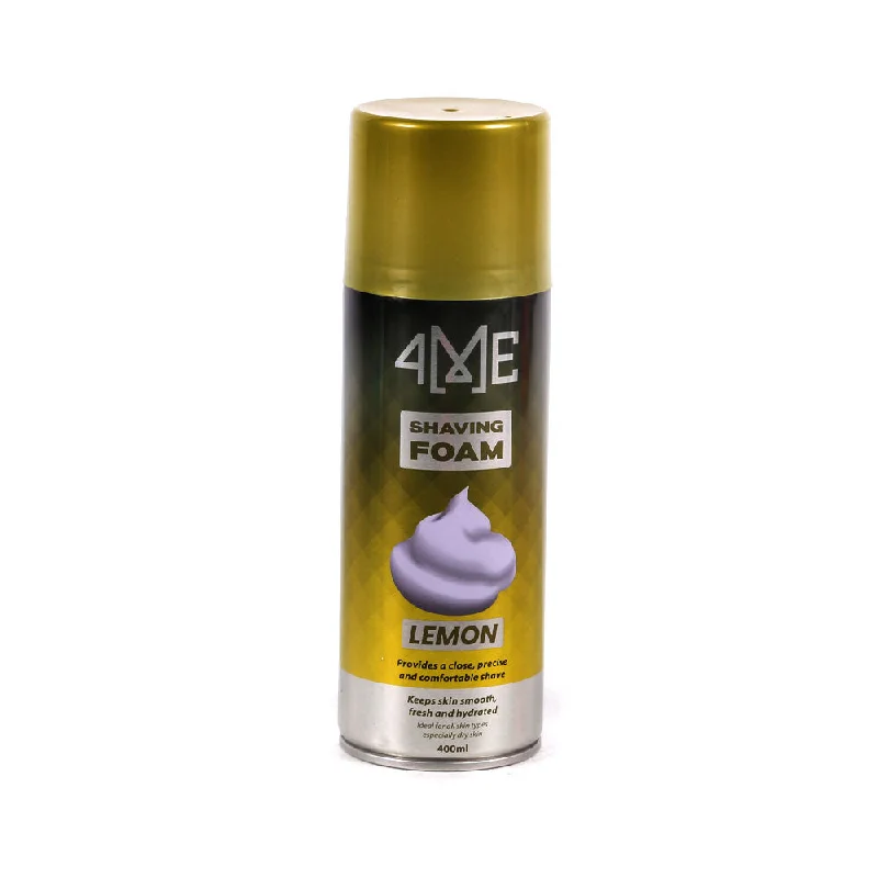 - Natural latex pet mattress4ME SHAVING FOAM LEMON 400 ML
