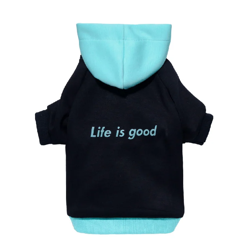 - Car dog seat beltLife is Good Dog Hoodie