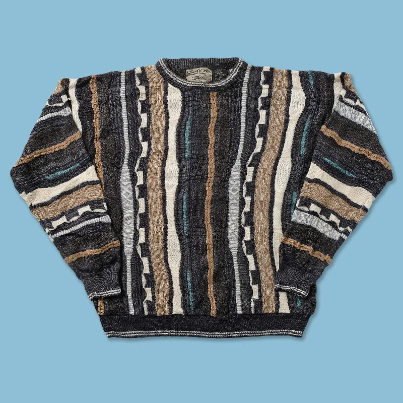 - Parrot climbing and standing wooden frameVintage Coogi Style Knit Sweater Large