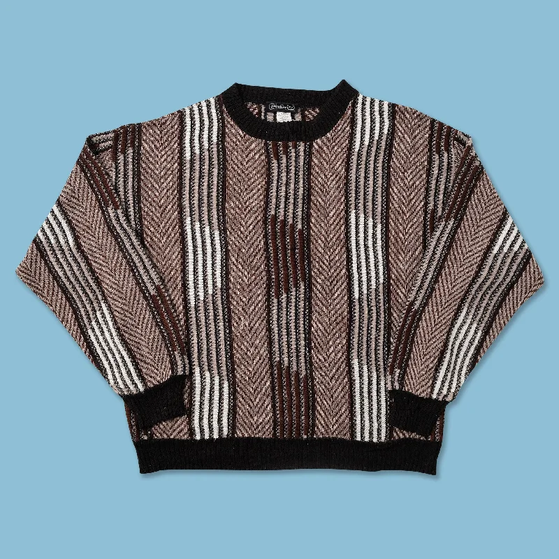 - Remote interactive pet feederVintage Knit Sweater Large