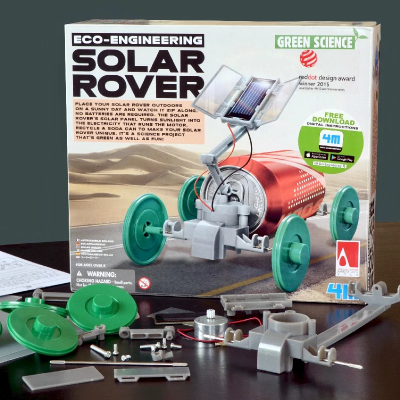 - Teething and chewing toys for puppiesSolar Rover Kit