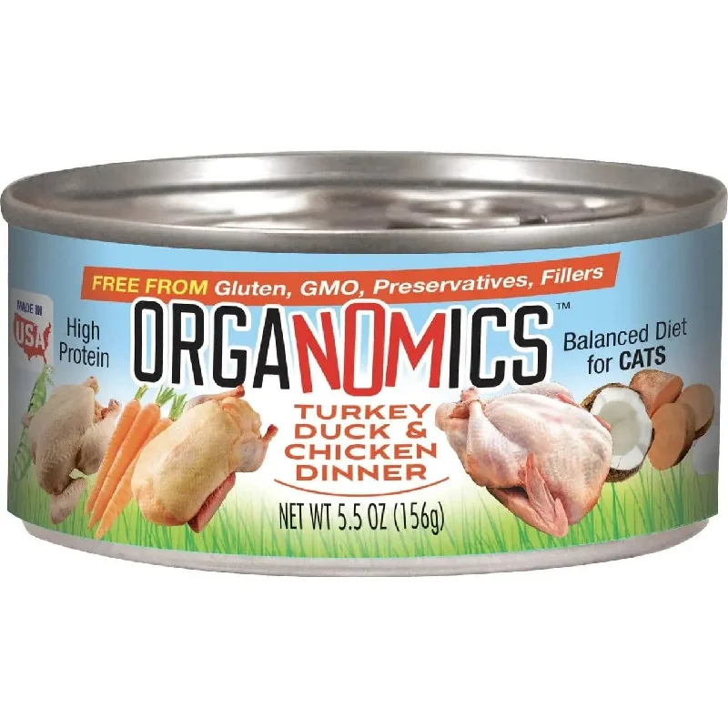- Rabbit grass rack to prevent waste food boxEvanger's OrgaNOMics Turkey & Chicken Dinner Grain-Free Pate Wet Cat Food 24/5.5oz - Rabbit grass rack to prevent waste food boxEvanger's OrgaNOMics Turkey & Chicken Dinner Grain-Free Pate Wet Cat Food 24/5.5oz
