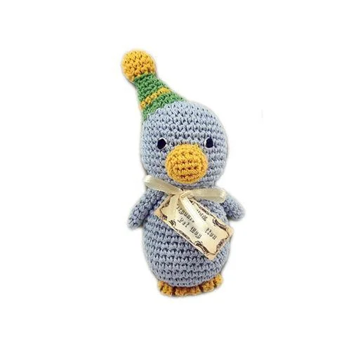 - Pet toy DIY tutorialsDisco Duck Organic Cotton Dog Toy
