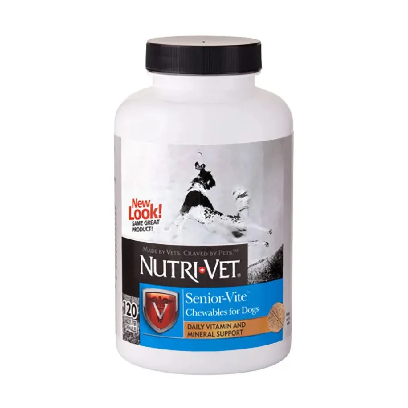 ---Nutri-Vet Senior-Vite Liver Chewables 120 ct