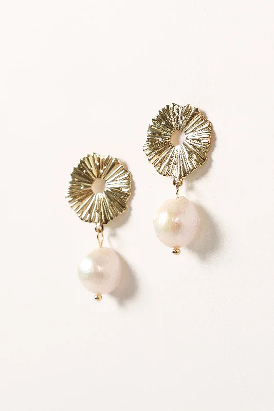 - Organic cotton dog bibsArabella Earrings - Gold
