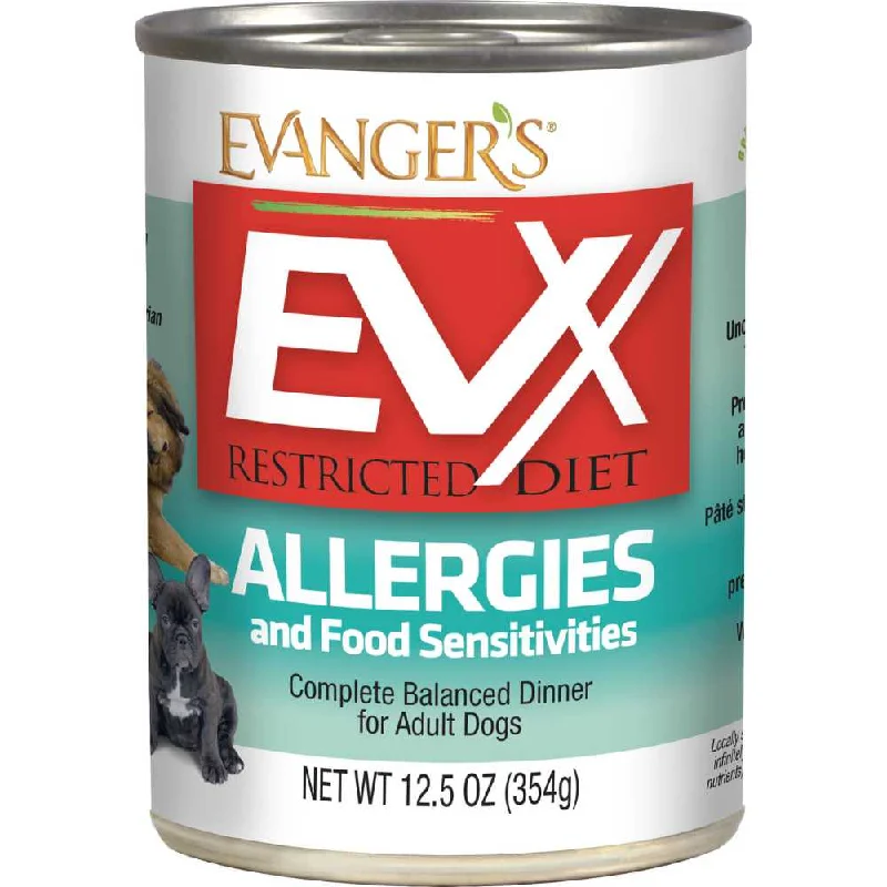 - Postoperative pet anti-licking Elizabethan collarEvanger's EVX Restricted Diet Allergies & Food Sensitivities Wet Dog Food 12/12.5oz - Postoperative pet anti-licking Elizabethan collarEvanger's EVX Restricted Diet Allergies & Food Sensitivities Wet Dog Food 12/12.5oz