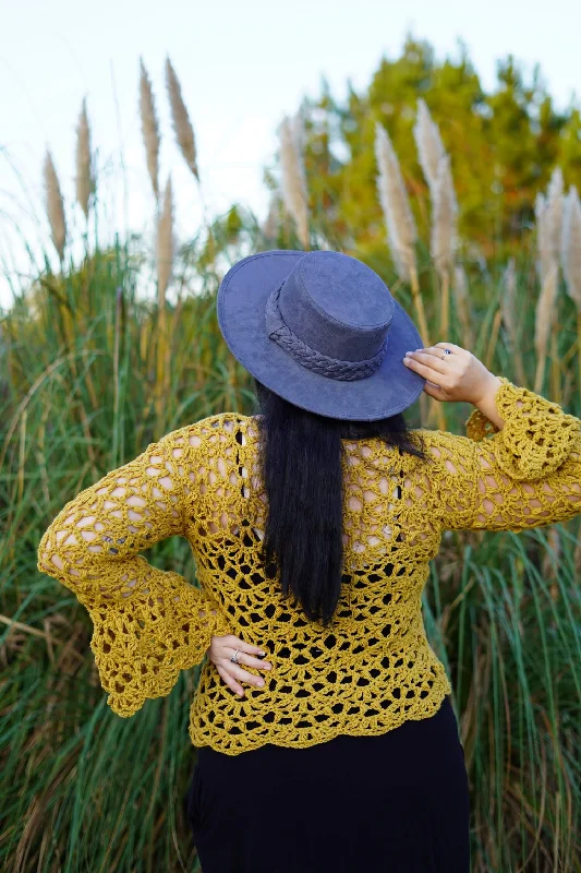 - Winter warm clothes for short-haired dogsCrochet Kit - Ensley Rose Lace Sweater