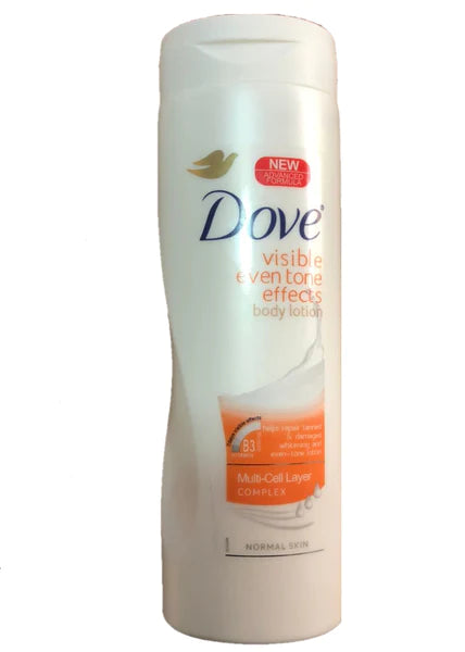 ---DOVE LOTION VISIBLE EVEN TONE EFFECTS MULTI CELL LAYER 400 M