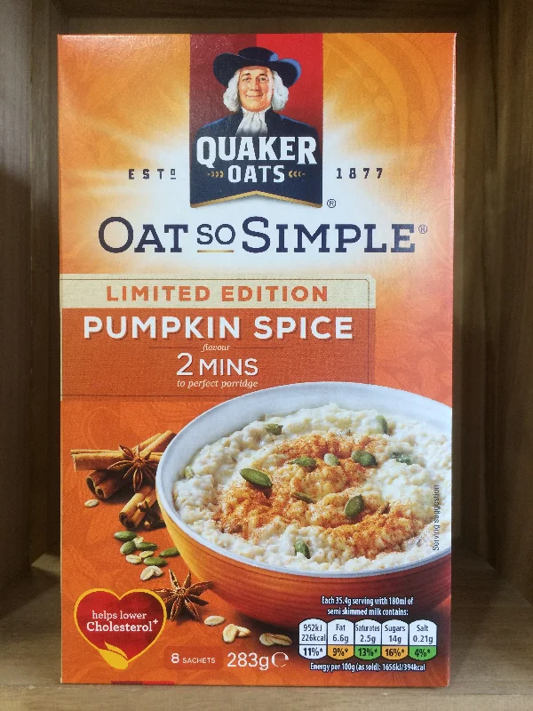 - Cat anti-jump window safety netQuaker Oat So Simple Pumpkin Spice 283g