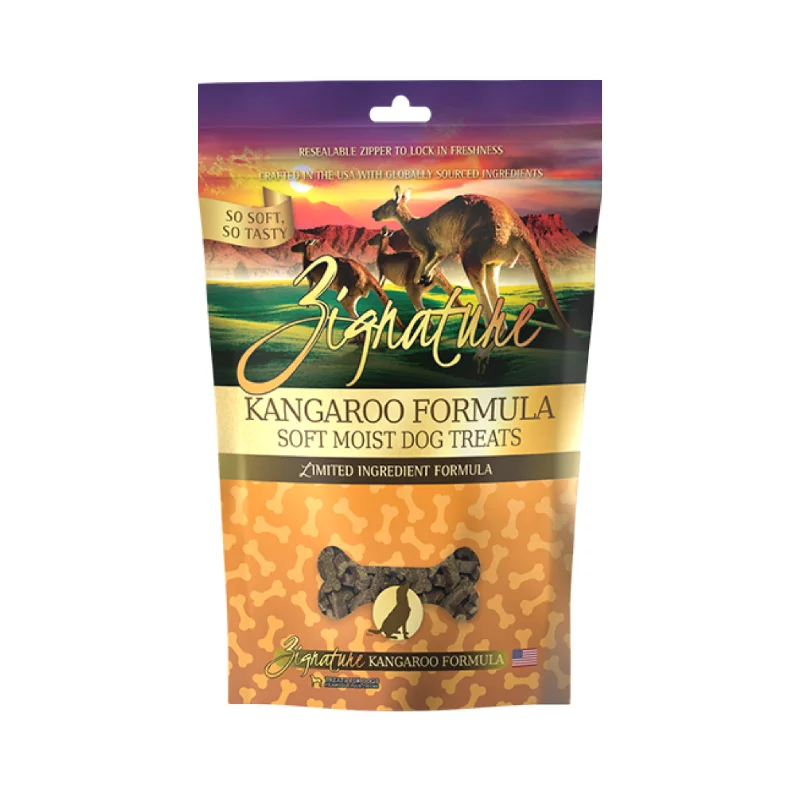 - Dog food discountsZignature Soft & Moist Kangaroo Dog Treats