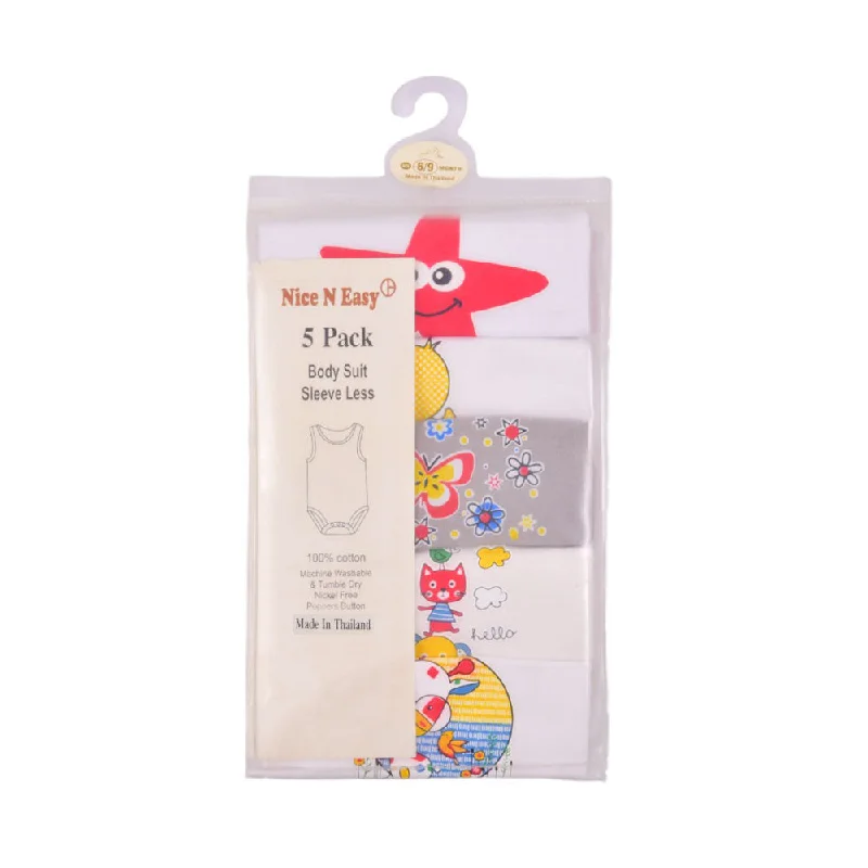 - Dog anti-slip matUNISEX S/L 5PC BODY SUIT N & E COLOR MZS-24 6-9M HC-021