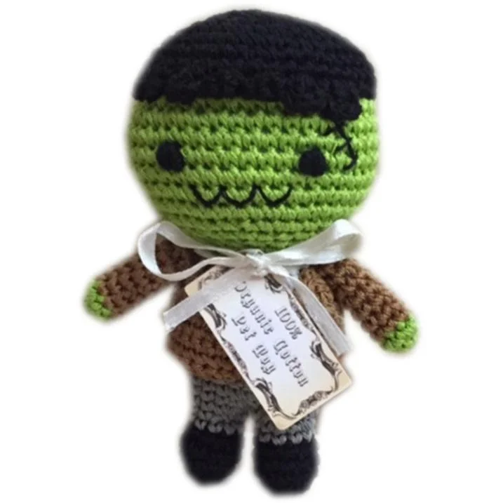 - Bird toy recommendationsFranky The Monster Organic Cotton Dog Toy