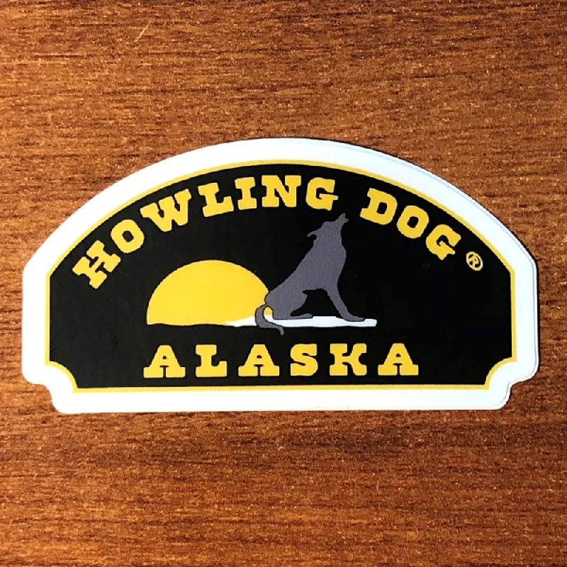 - Elderly dog ​​joint care mattressHowling Dog Alaska Cut-Out Sticker