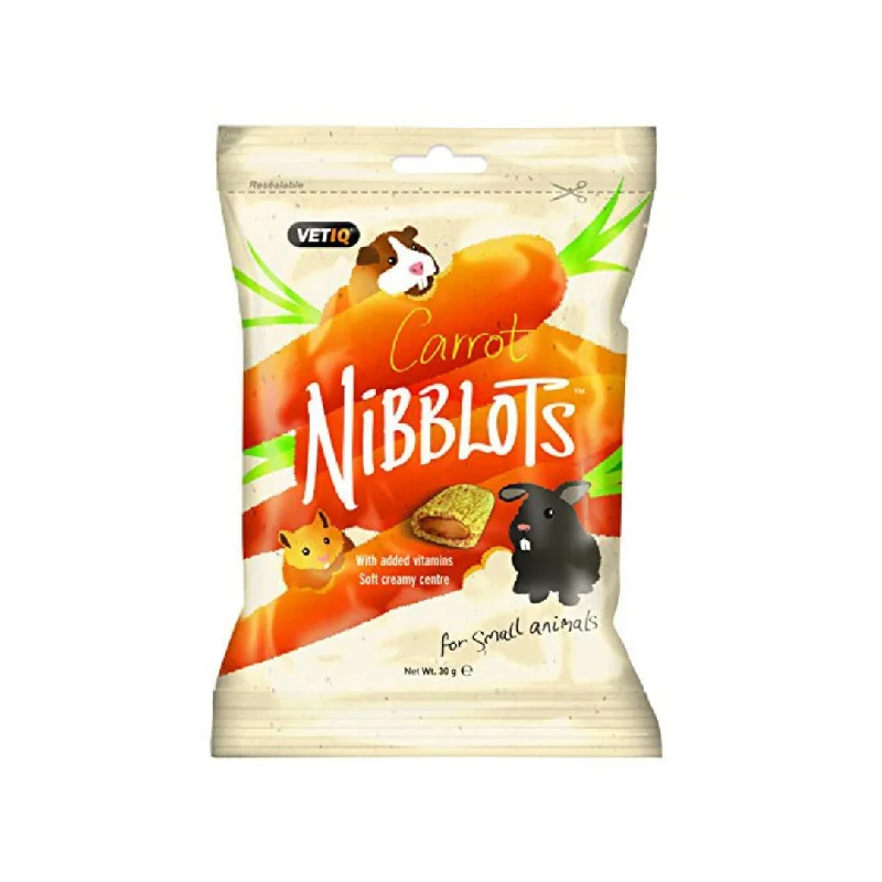 - Teething and chewing toys for puppiesNibblots Carrot Small Animal Treats