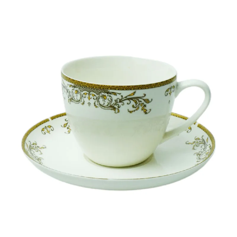 ---CUP & SAUCER BONE CHINA 146-03209 MT