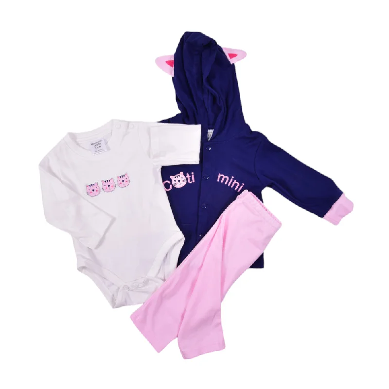 - Teething and chewing toys for puppiesGIRLS L/S 3PC PAJAMA SUIT HOODED MZW-24 3-6M 239-040 THAI