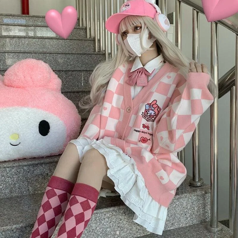  -Non-contact cat thermometerMy Melody Buttoned Pink Cardigan