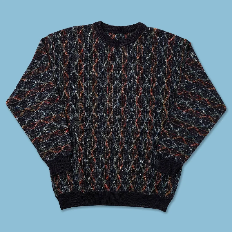 - Rabbit grass rack to prevent waste food boxVintage Knit Sweater Large