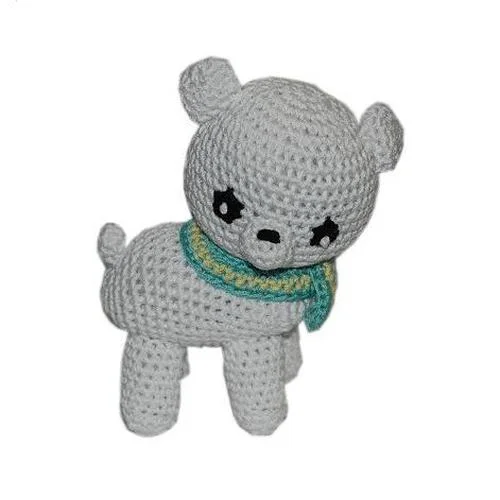  -High-end pet toy rankingsPolar Bear Organic Cotton Dog Toy