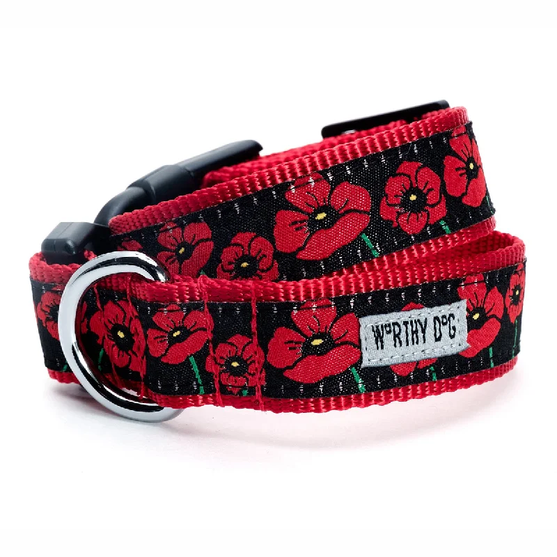  . **Pet food bowl is anti-slip design**Poppies Dog Collar