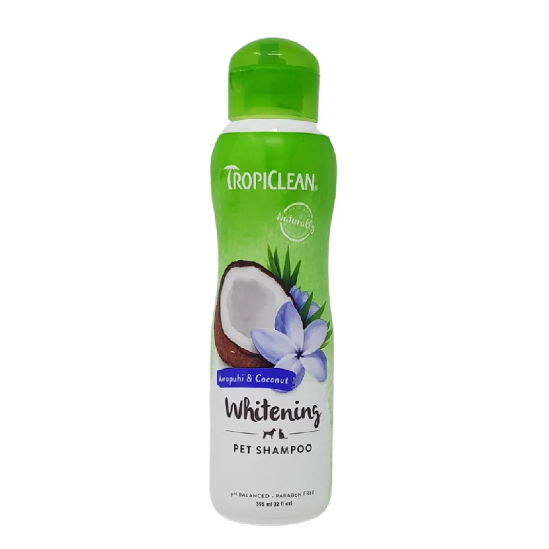 - Pet tear stain cleaning wipesTropiclean Awapuhi Whitening Shampoo 355ml