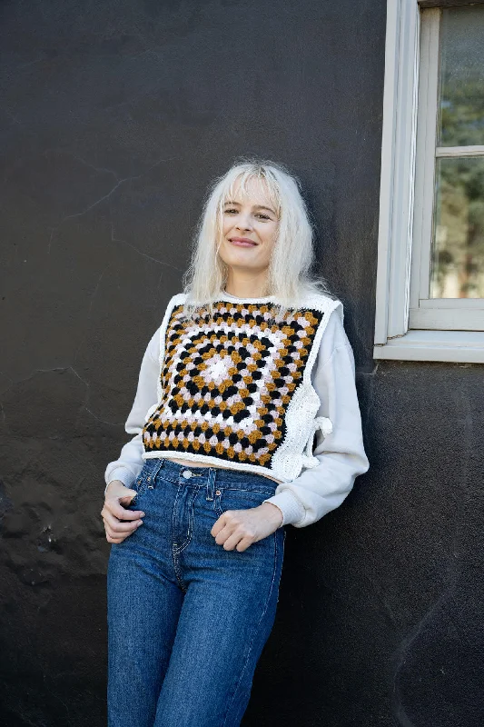 - Pet vitamin complex nutrition tabletsGranny Square Vest (Crochet)